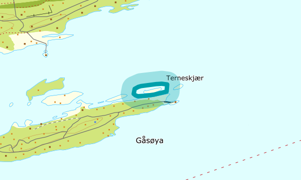 Kart over Mellemskjær