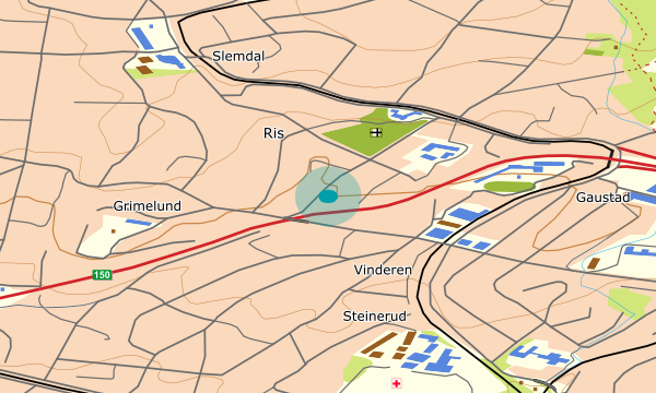 Kart over Risbakken 22