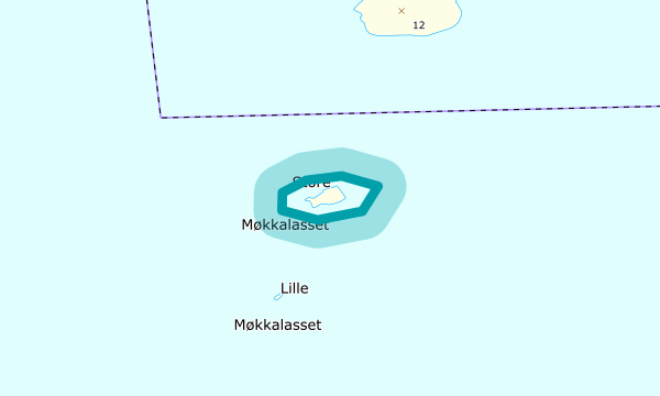 Kart over Store Møkkalasset