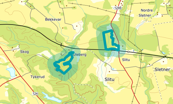 Kart over Slitu