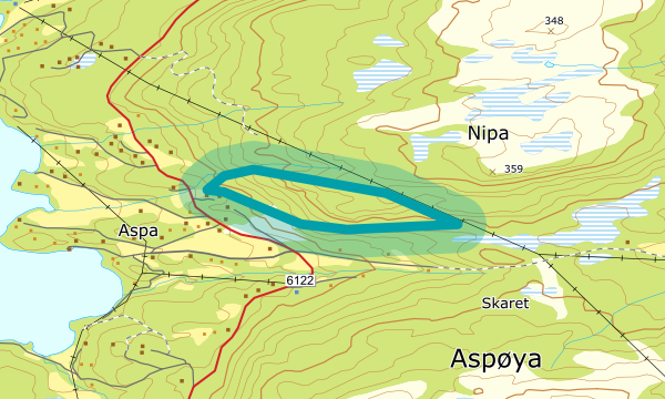 Kart over Aspa